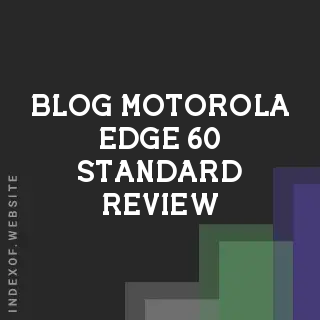 Motorola Edge 60 (Standard): Price, 144Hz P-OLED Display, and Full Specs (2026) | Logo - Indexof